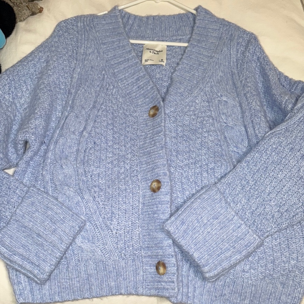 Abercrombie light blue sweater